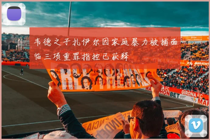 韦德之子扎伊尔因家庭暴力被捕面临三项重罪指控已获释